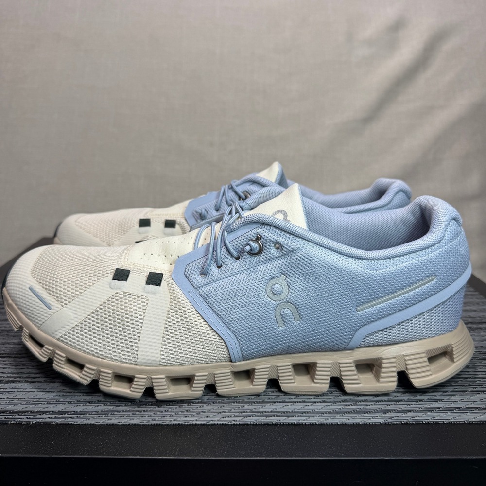 On Cloud 5 Running Shoes - Womens 11 - Nimbus Moon Blue 59.98015 Lightweight